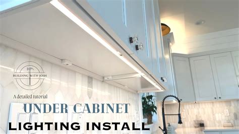 Mounting driver for LED under cabinet lighting